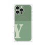 プレミアムパネル with MagSafe［ オリジナル - initial two tone - Y green ］