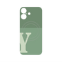 プレミアムパネル with MagSafe［ オリジナル - initial two tone - Y green ］
