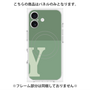 プレミアムパネル with MagSafe［ オリジナル - initial two tone - Y green ］
