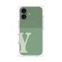 プレミアムパネル with MagSafe［ オリジナル - initial two tone - Y green ］