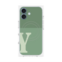 プレミアムパネル with MagSafe［ オリジナル - initial two tone - Y green ］