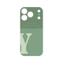 プレミアムパネル with MagSafe［ オリジナル - initial two tone - Y green ］