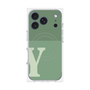プレミアムパネル with MagSafe［ オリジナル - initial two tone - Y green ］