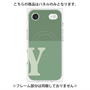 プレミアムパネル with MagSafe［ オリジナル - initial two tone - Y green ］