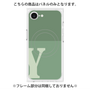 プレミアムパネル with MagSafe［ オリジナル - initial two tone - Y green ］