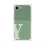 プレミアムパネル with MagSafe［ オリジナル - initial two tone - Y green ］
