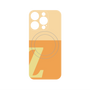 プレミアムパネル with MagSafe［ オリジナル - initial two tone - Z orange ］