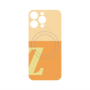 プレミアムパネル with MagSafe［ オリジナル - initial two tone - Z orange ］