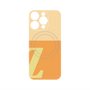 プレミアムパネル with MagSafe［ オリジナル - initial two tone - Z orange ］
