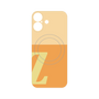 プレミアムパネル with MagSafe［ オリジナル - initial two tone - Z orange ］
