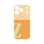 プレミアムパネル with MagSafe［ オリジナル - initial two tone - Z orange ］