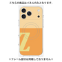 プレミアムパネル with MagSafe［ オリジナル - initial two tone - Z orange ］