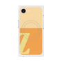 プレミアムパネル with MagSafe［ オリジナル - initial two tone - Z orange ］