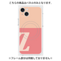 プレミアムパネル with MagSafe［ オリジナル - initial two tone - Z pink ］