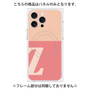 プレミアムパネル with MagSafe［ オリジナル - initial two tone - Z pink ］