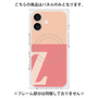 プレミアムパネル with MagSafe［ オリジナル - initial two tone - Z pink ］