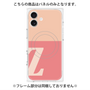 プレミアムパネル with MagSafe［ オリジナル - initial two tone - Z pink ］