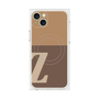 プレミアムパネル with MagSafe［ オリジナル - initial two tone - Z brown ］
