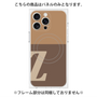 プレミアムパネル with MagSafe［ オリジナル - initial two tone - Z brown ］