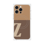 プレミアムパネル with MagSafe［ オリジナル - initial two tone - Z brown ］