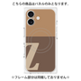 プレミアムパネル with MagSafe［ オリジナル - initial two tone - Z brown ］