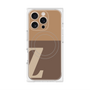 プレミアムパネル with MagSafe［ オリジナル - initial two tone - Z brown ］