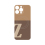プレミアムパネル with MagSafe［ オリジナル - initial two tone - Z brown ］