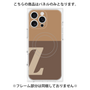 プレミアムパネル with MagSafe［ オリジナル - initial two tone - Z brown ］