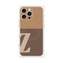 プレミアムパネル with MagSafe［ オリジナル - initial two tone - Z brown ］
