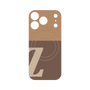 プレミアムパネル with MagSafe［ オリジナル - initial two tone - Z brown ］