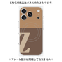 プレミアムパネル with MagSafe［ オリジナル - initial two tone - Z brown ］