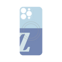 プレミアムパネル with MagSafe［ オリジナル - initial two tone - Z blue ］