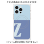 プレミアムパネル with MagSafe［ オリジナル - initial two tone - Z blue ］