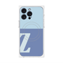 プレミアムパネル with MagSafe［ オリジナル - initial two tone - Z blue ］