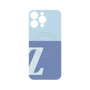 プレミアムパネル with MagSafe［ オリジナル - initial two tone - Z blue ］