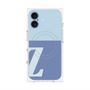 プレミアムパネル with MagSafe［ オリジナル - initial two tone - Z blue ］