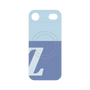 プレミアムパネル with MagSafe［ オリジナル - initial two tone - Z blue ］