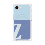 プレミアムパネル with MagSafe［ オリジナル - initial two tone - Z blue ］
