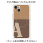 プレミアムパネル with MagSafe［ オリジナル - initial two tone - A brown ］