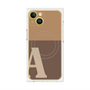 プレミアムパネル with MagSafe［ オリジナル - initial two tone - A brown ］