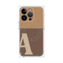プレミアムパネル with MagSafe［ オリジナル - initial two tone - A brown ］