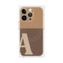 プレミアムパネル with MagSafe［ オリジナル - initial two tone - A brown ］