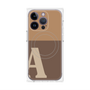 プレミアムパネル with MagSafe［ オリジナル - initial two tone - A brown ］
