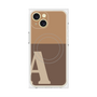 プレミアムパネル with MagSafe［ オリジナル - initial two tone - A brown ］