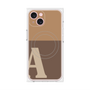 プレミアムパネル with MagSafe［ オリジナル - initial two tone - A brown ］