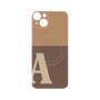 プレミアムパネル with MagSafe［ オリジナル - initial two tone - A brown ］