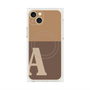 プレミアムパネル with MagSafe［ オリジナル - initial two tone - A brown ］