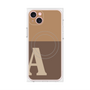 プレミアムパネル with MagSafe［ オリジナル - initial two tone - A brown ］