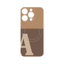プレミアムパネル with MagSafe［ オリジナル - initial two tone - A brown ］