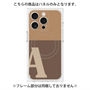 プレミアムパネル with MagSafe［ オリジナル - initial two tone - A brown ］